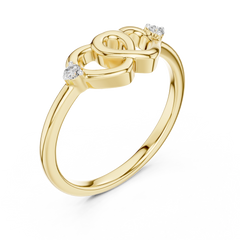 Entwined Hearts Ring