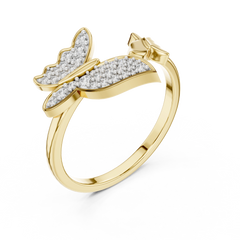 Fluttering Grace Ring