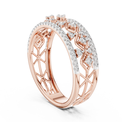 Geometric Lattice Diamond Band