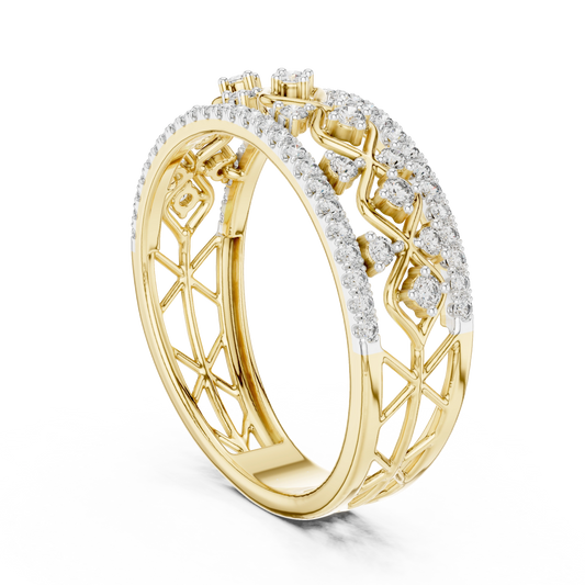 Geometric Lattice Diamond Band