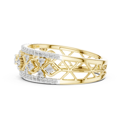 Geometric Lattice Diamond Band