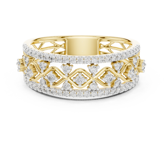 Geometric Lattice Diamond Band
