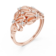 Petal Bloom Statement Ring
