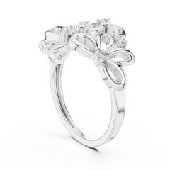 Petal Bloom Statement Ring