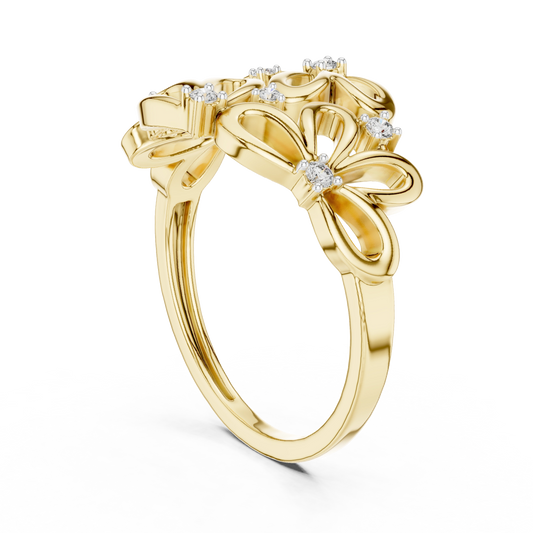 Petal Bloom Statement Ring