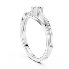 Aurevia Airy Open Split-Shank Solitaire