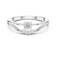 Aurevia Airy Open Split-Shank Solitaire