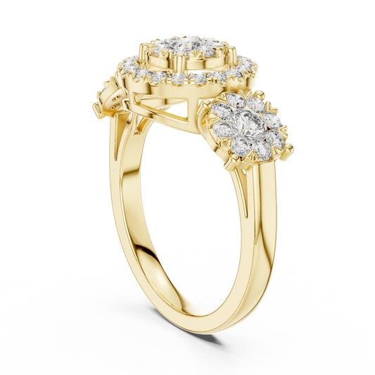 Majestic Trio Ring