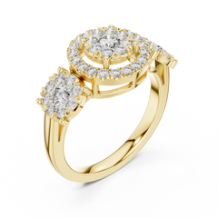Majestic Trio Ring