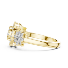 Majestic Trio Ring
