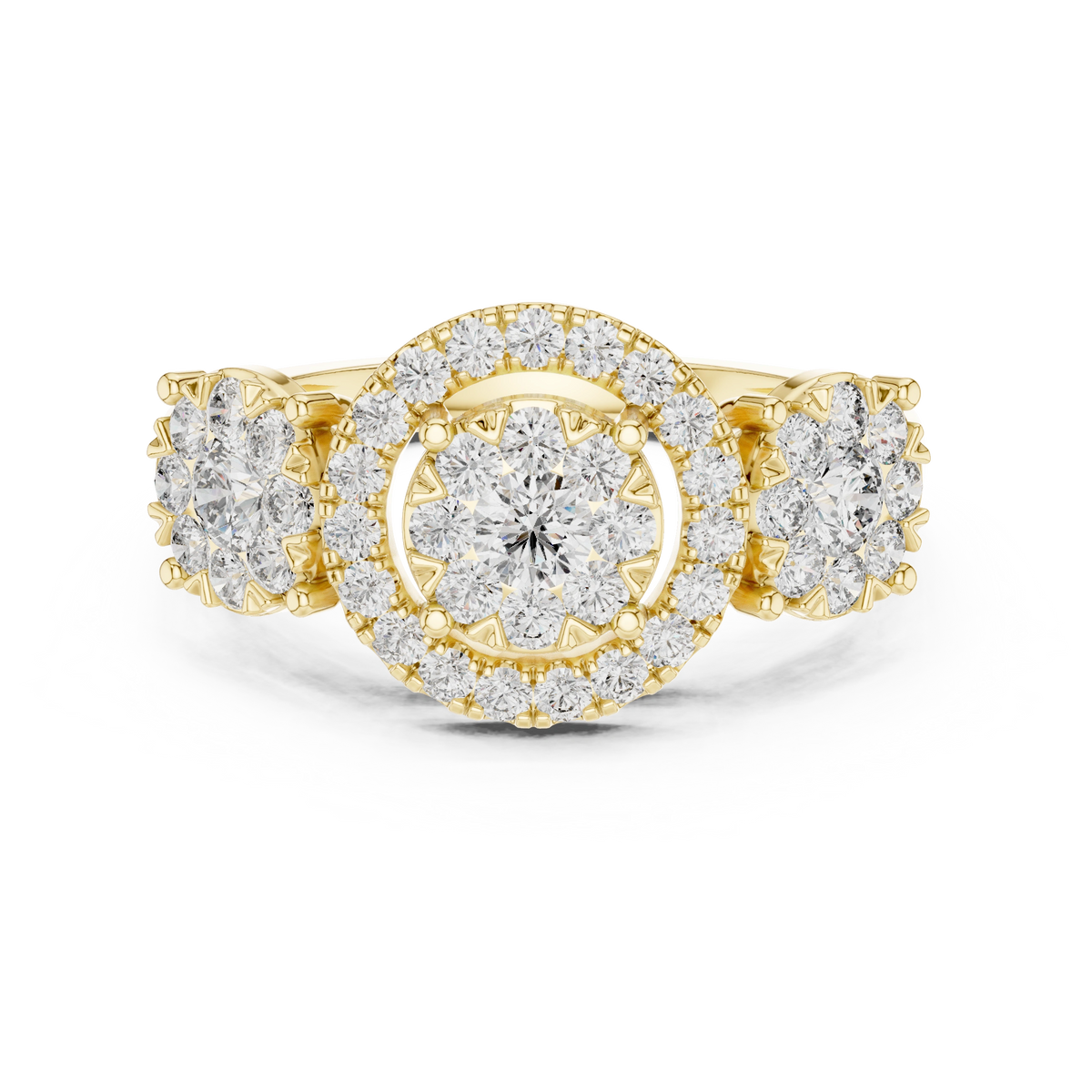 Majestic Trio Ring