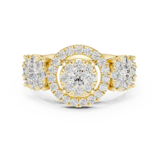 Majestic Trio Ring