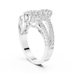 Celestial Toi et Moi Ring