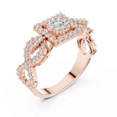 Empress Square Ring
