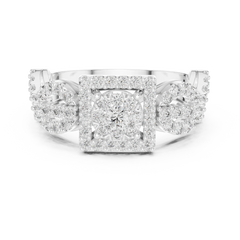 Empress Square Ring