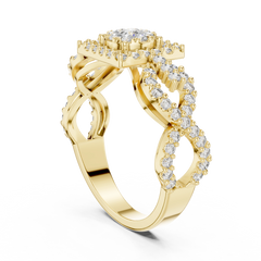Empress Square Ring