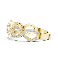 Empress Square Ring