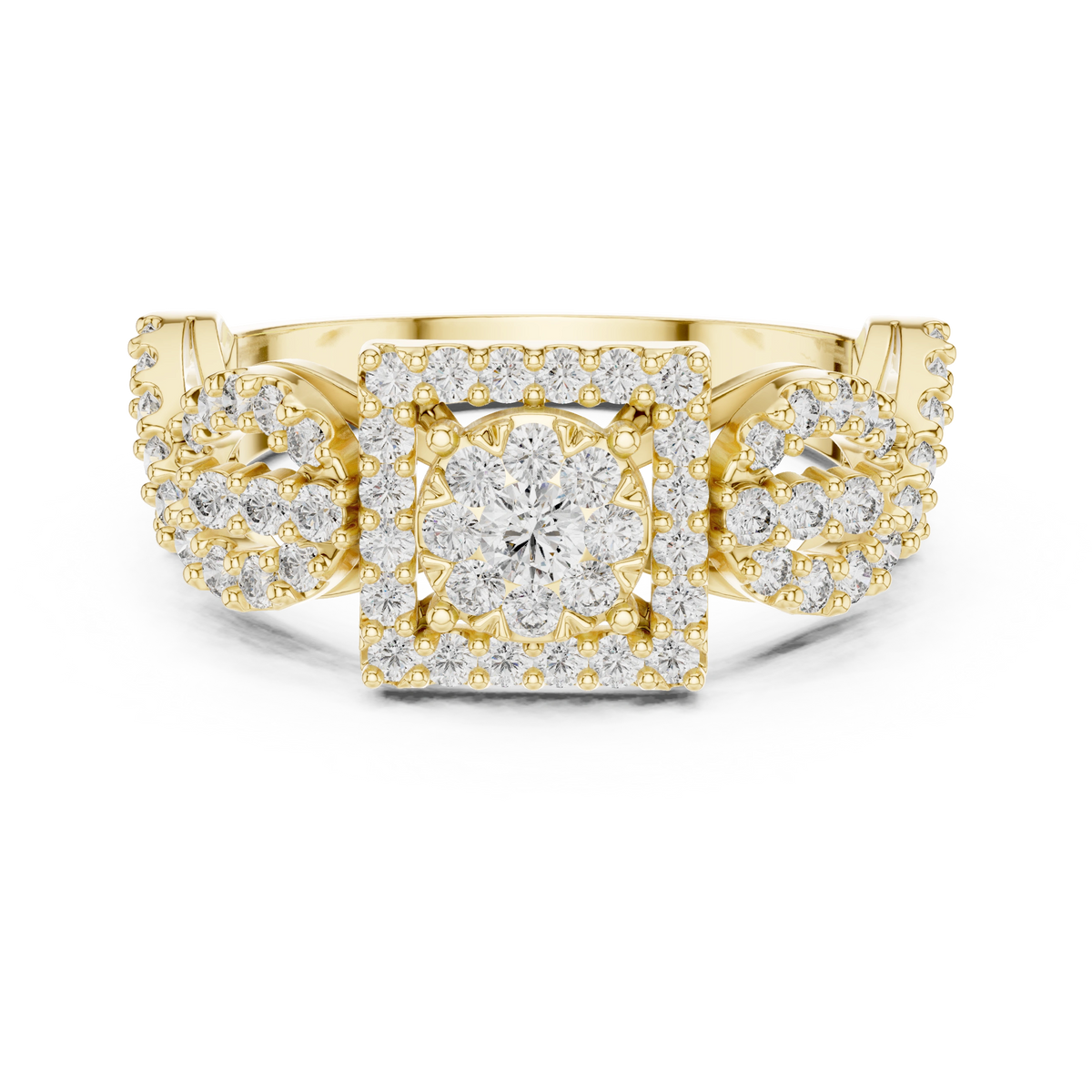 Empress Square Ring