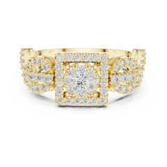 Empress Square Ring
