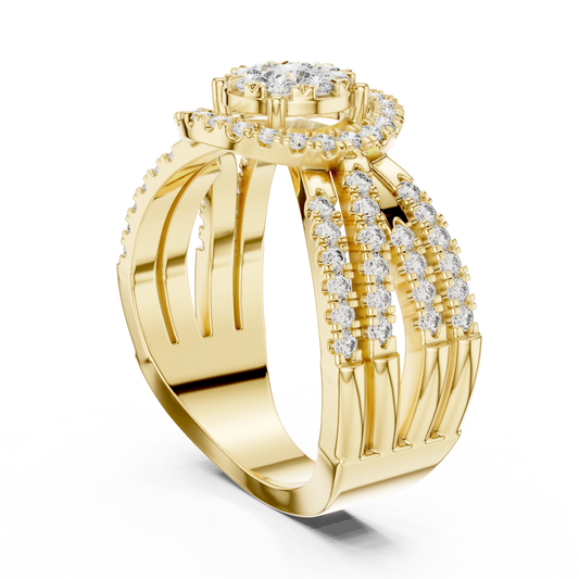 Seraphina Halo Ring