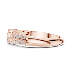 Duo-Band Cluster Ring