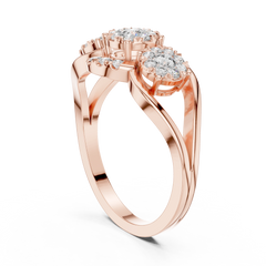 Trinity Halo Ring