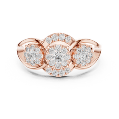 Trinity Halo Ring