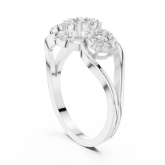 Trinity Halo Ring