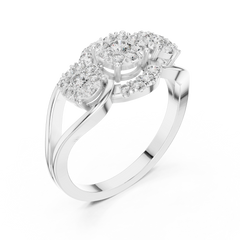 Trinity Halo Ring