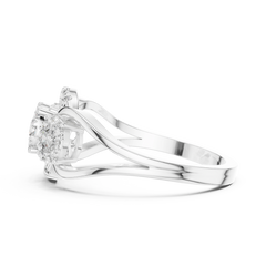 Trinity Halo Ring