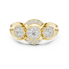 Trinity Halo Ring