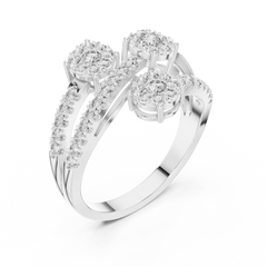 Spiral Trinity Ring