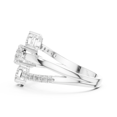 Spiral Trinity Ring