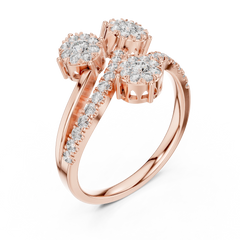 Serpentine Trinity Ring