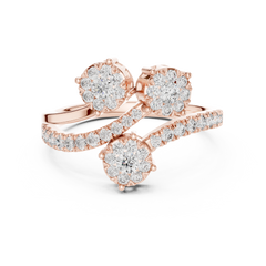 Serpentine Trinity Ring