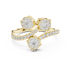 Serpentine Trinity Ring