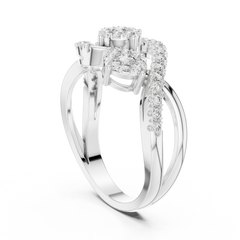 Ethereal Trinity Ring