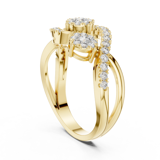 Ethereal Trinity Ring