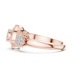 Infinity Halo Ring
