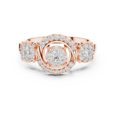 Infinity Halo Ring