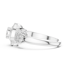 Infinity Halo Ring