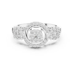 Infinity Halo Ring