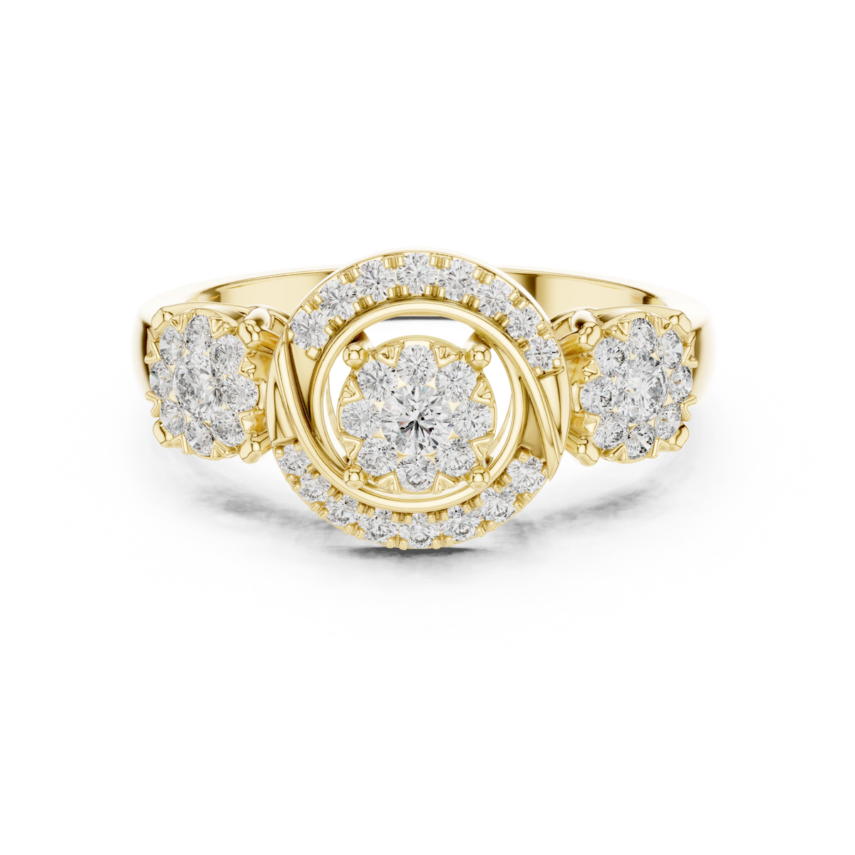 Infinity Halo Ring