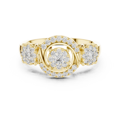 Infinity Halo Ring