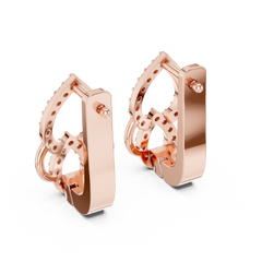 Aurevia Royal Filigree Diamond Drop Earrings