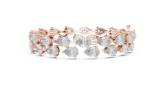Aurevia Pear-Drop Cascade Bracelet