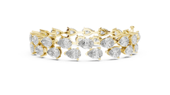 Aurevia Pear-Drop Cascade Bracelet