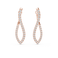 Aurevia Infinity Twist Earrings