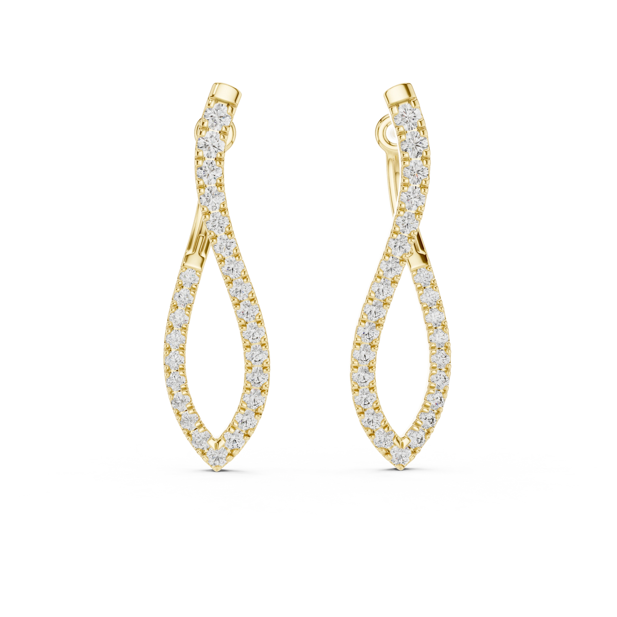 Aurevia Infinity Twist Earrings