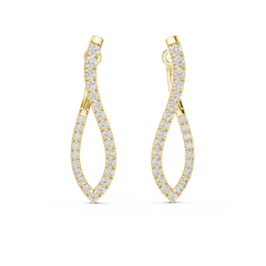 Aurevia Infinity Twist Earrings